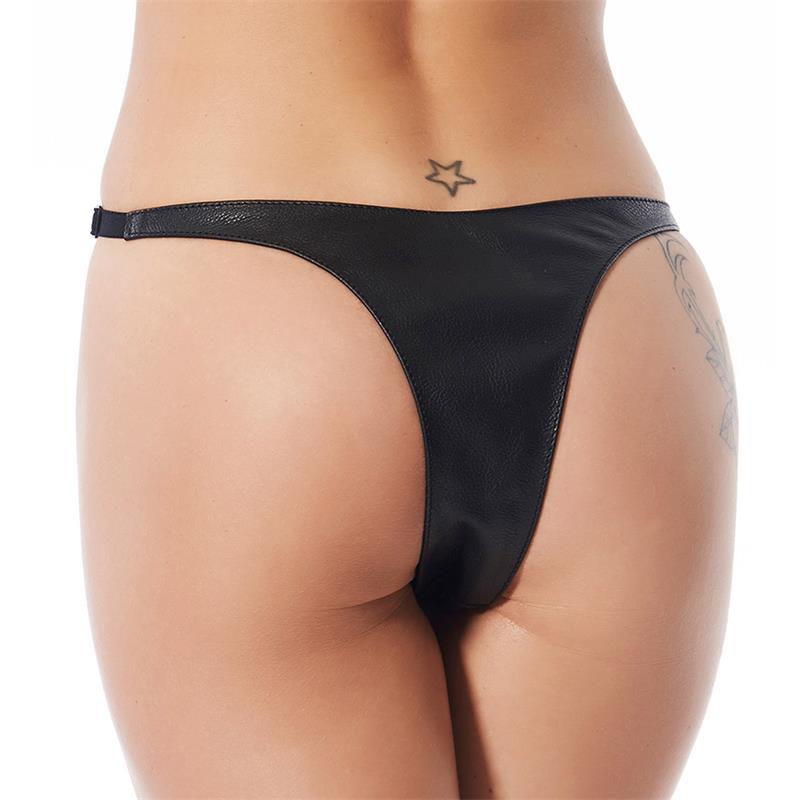 BONDAGE PLAY - BRAGUITAS ABIERTAS CON TACHUELAS TALLA ÚNICA