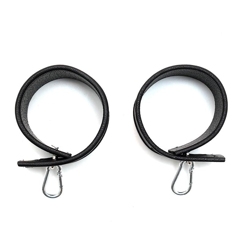 BONDAGE PLAY - ESPOSAS AJUSTABLES CUERO