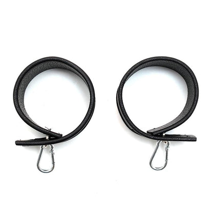 BONDAGE PLAY - ESPOSAS AJUSTABLES CUERO