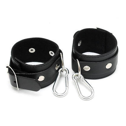 BONDAGE PLAY - ESPOSAS AJUSTABLES CUERO
