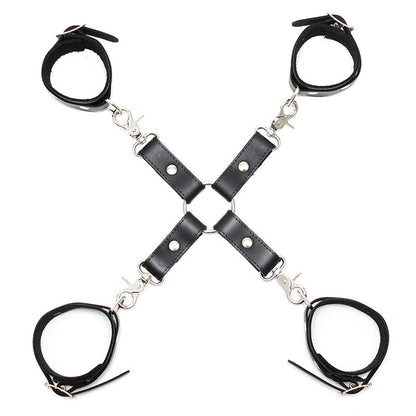 BONDAGE PLAY - RESTRICCIONES CUERO AJUSTABLES