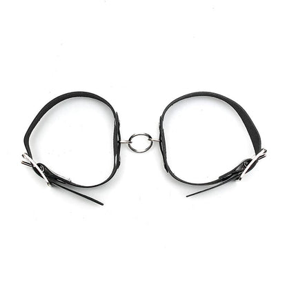 BONDAGE PLAY - ESPOSAS DE CUERO AJUSTABLES