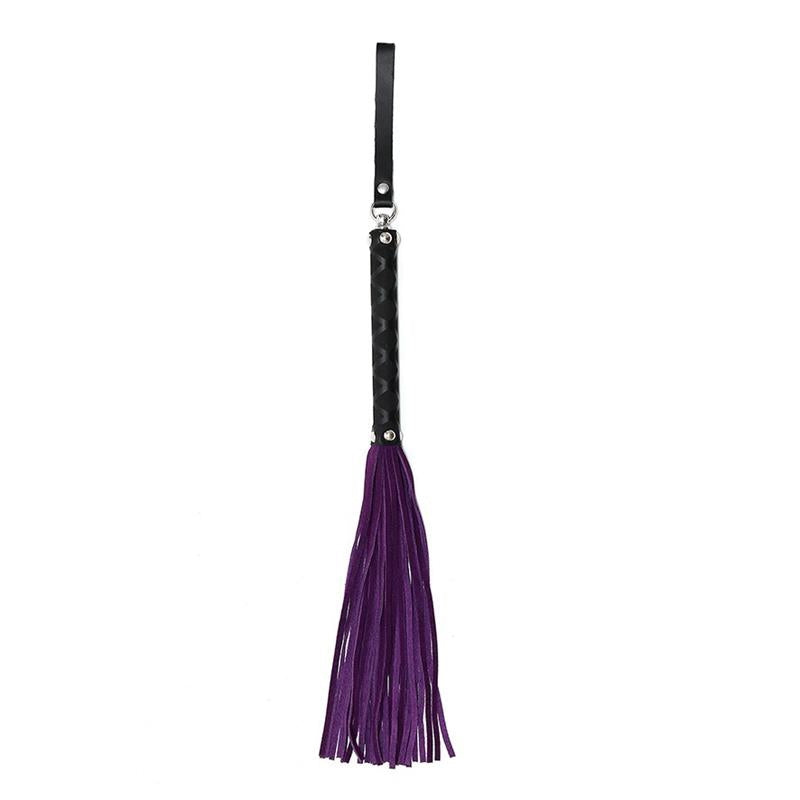 BONDAGE PLAY - FLOGGER MORADO 35 CM