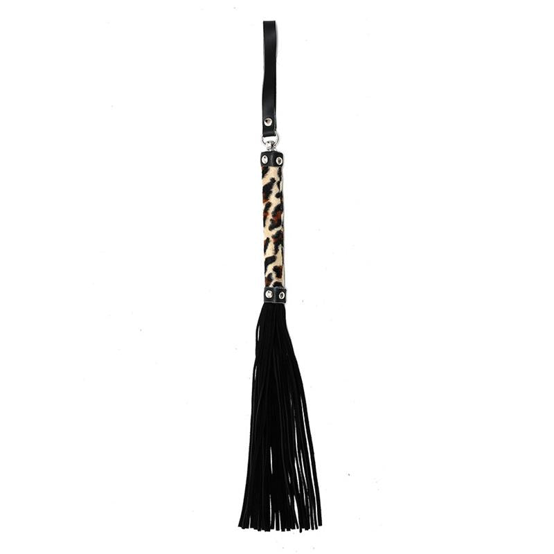 BONDAGE PLAY - FLOGGER LEOPARDO 35 CM