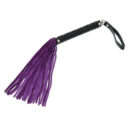 BONDAGE PLAY - FLOGGER MORADO 35 CM