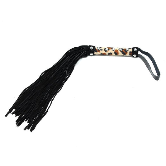 BONDAGE PLAY - FLOGGER LEOPARDO 44 CM
