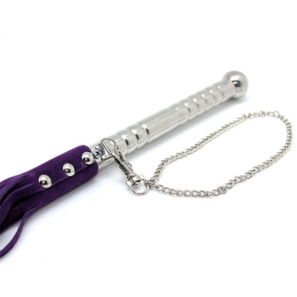 BONDAGE PLAY - FLOGGER MORADO 52 CM