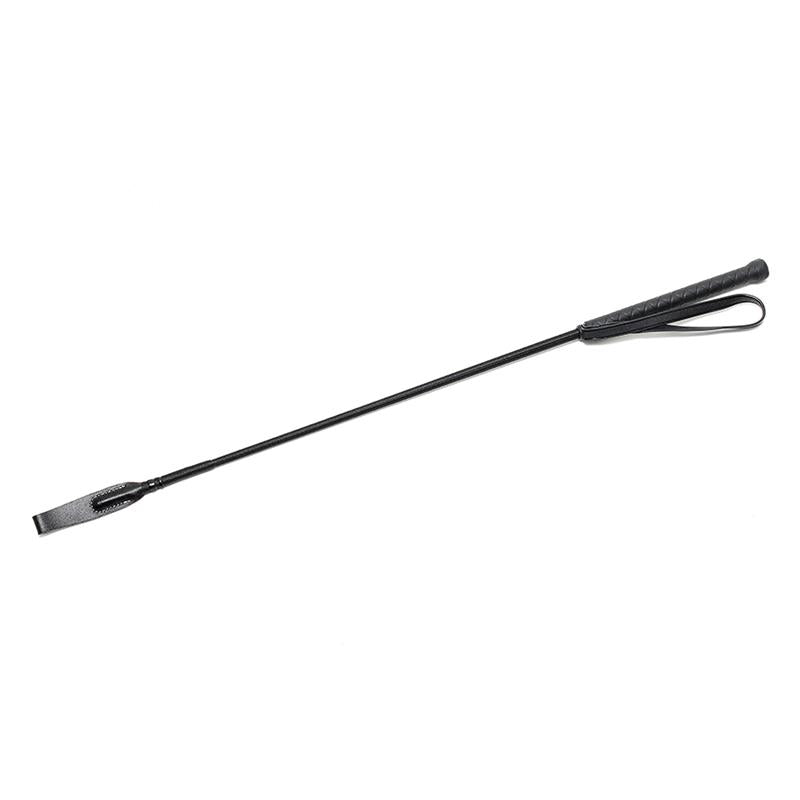 BONDAGE PLAY - FUSTA CUERO NEGRO 65 CM