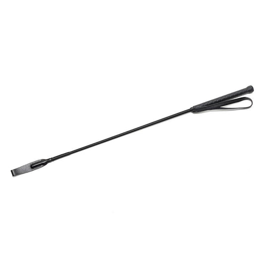 BONDAGE PLAY - FUSTA CUERO NEGRO 65 CM