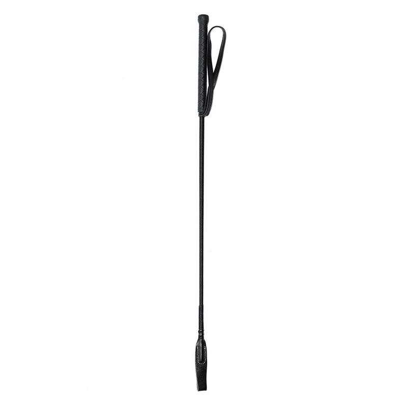 BONDAGE PLAY - FUSTA CUERO NEGRO 65 CM