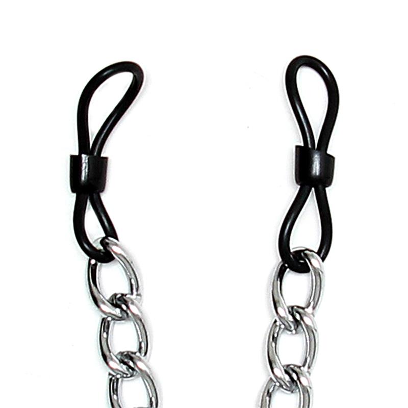 BONDAGE PLAY - PINZAS PARA PEZONES CON CADENA