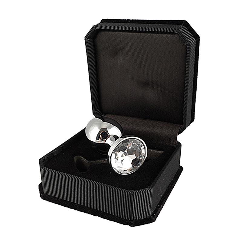 BONDAGE PLAY - PLUG XS CON CIRSTAL 5,7 CM