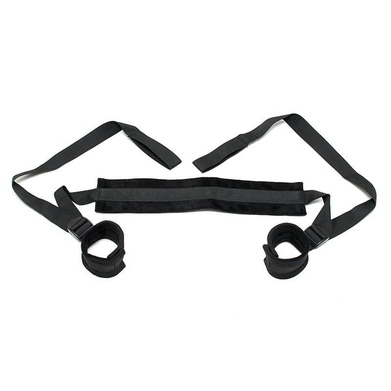 BONDAGE PLAY - SET DE ATADURAS AJUSTABLE NEGRO