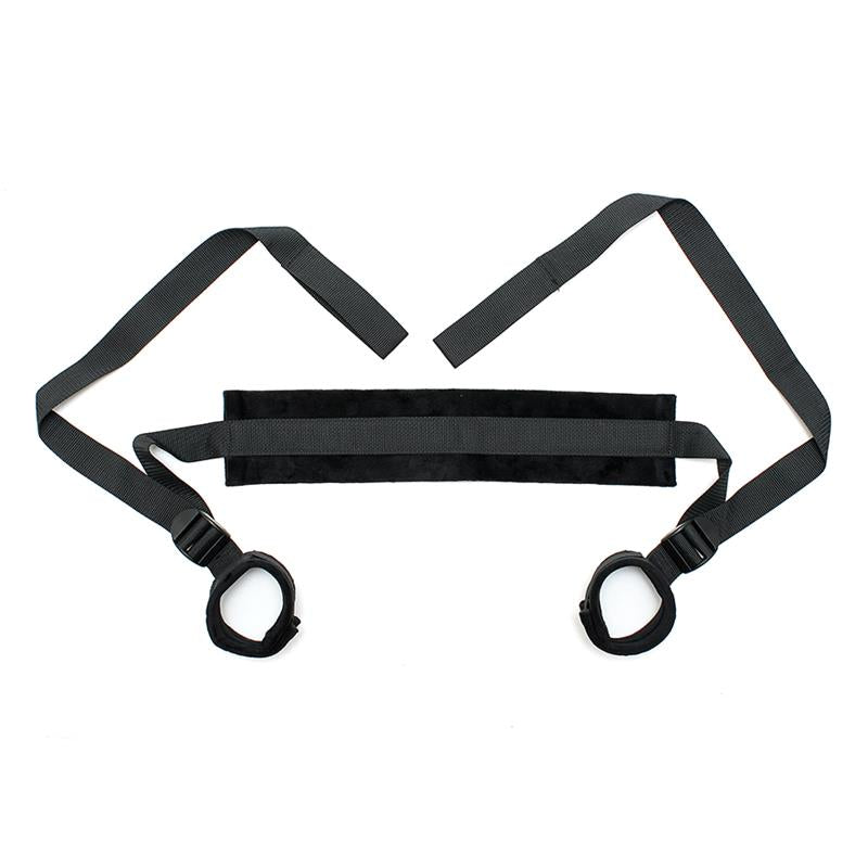 BONDAGE PLAY - SET DE ATADURAS AJUSTABLE NEGRO