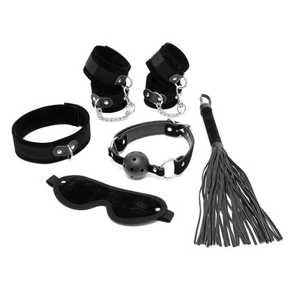 BONDAGE PLAY - SET DE BONDAGE 6 PIEZAS NEGRO