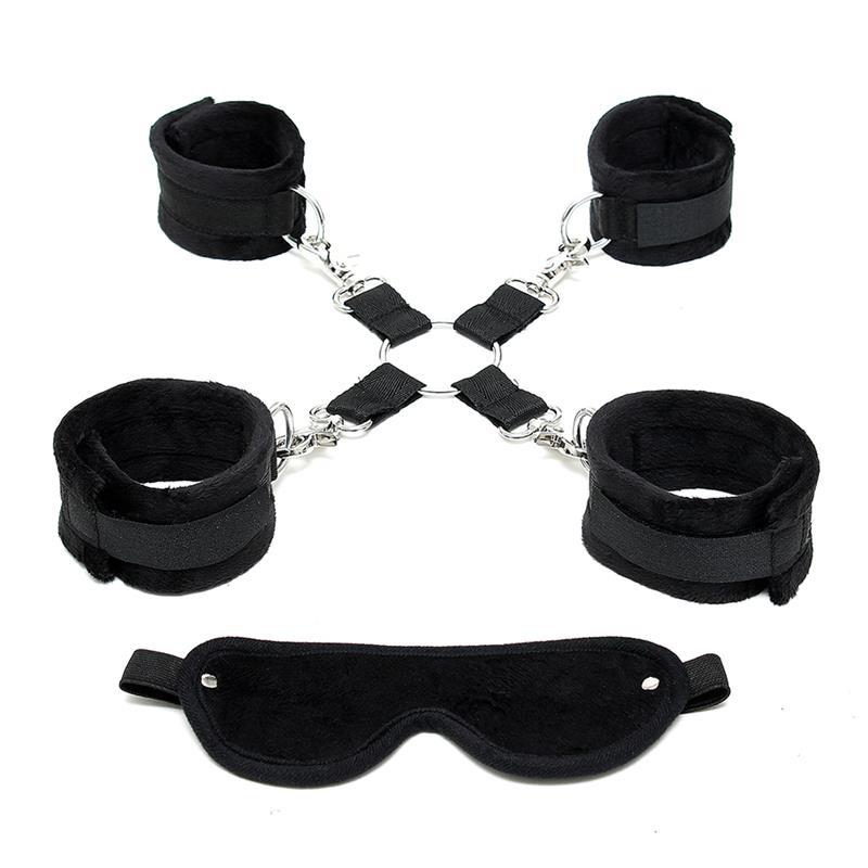 BONDAGE PLAY - SET DE BONDAGE NEGRO