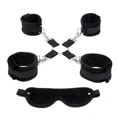 BONDAGE PLAY - SET DE BONDAGE NEGRO