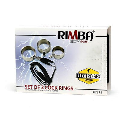 ELECTRO PLAY - SET DE ANILLOS PARA PENE