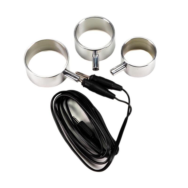 ELECTRO PLAY - SET DE ANILLOS PARA PENE