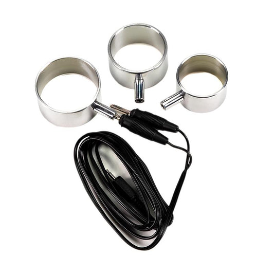 ELECTRO PLAY - SET DE ANILLOS PARA PENE