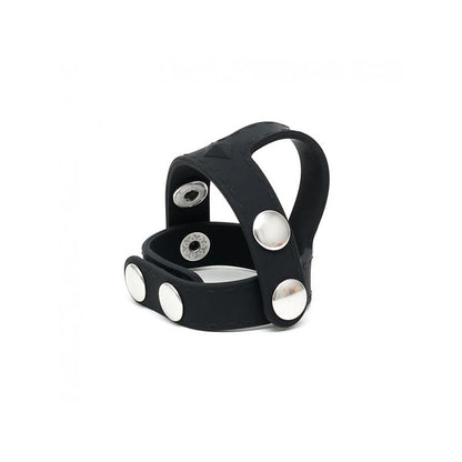 LATEX PLAY - ANILLO PARA EL PENE Y LOS TESTÍCULOS AJUSTABLE