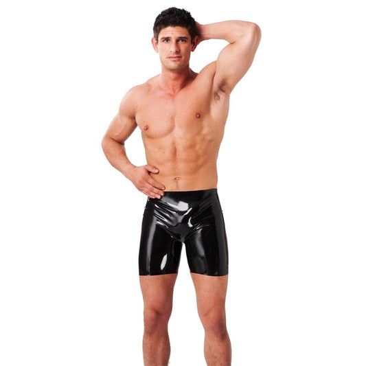 LATEX PLAY - PANTALÓN CORTO LÁTEX
