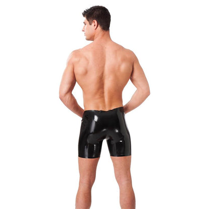 LATEX PLAY - PANTALÓN CORTO LÁTEX