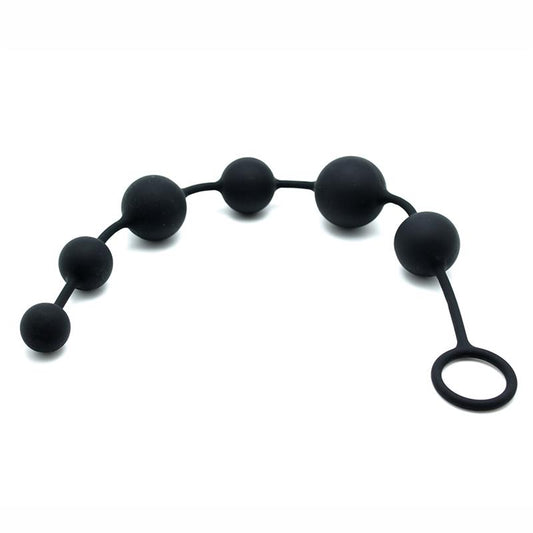 LATEX PLAY - BOLAS ANALES SILICONA 40 CM