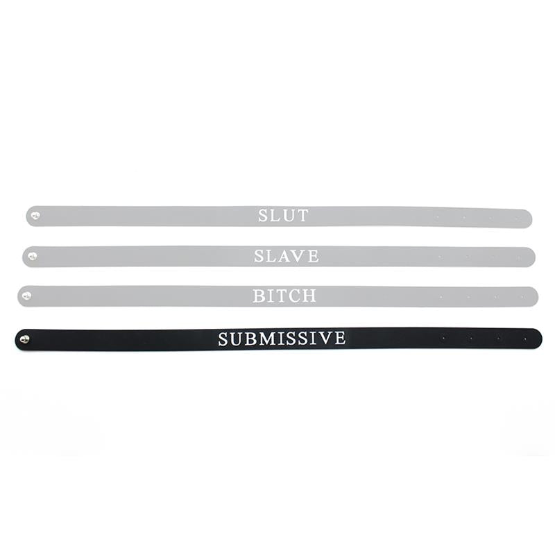 LATEX PLAY - COLLAR (SUBMISSIVE) SILICONA