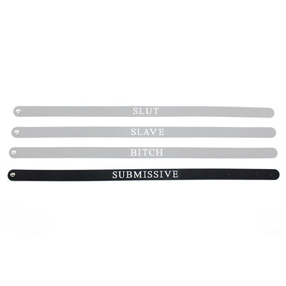 LATEX PLAY - COLLAR (SUBMISSIVE) SILICONA