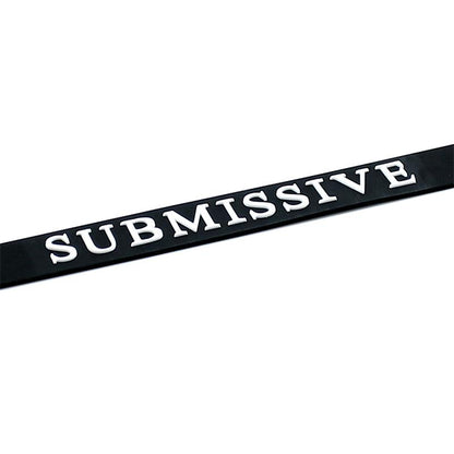 LATEX PLAY - COLLAR (SUBMISSIVE) SILICONA