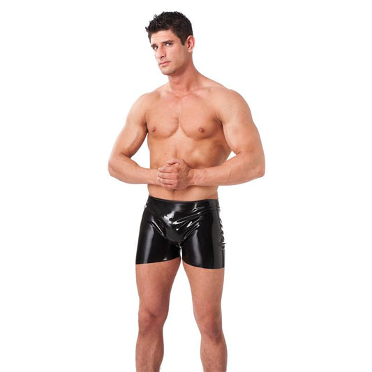 LATEX PLAY - PANTALONES CORTOS LÁTEX