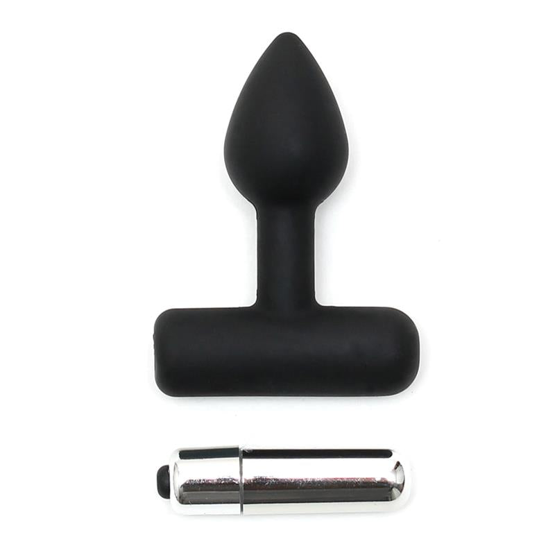 LATEX PLAY - PLUG ANAL CON BALA VIBRADORA
