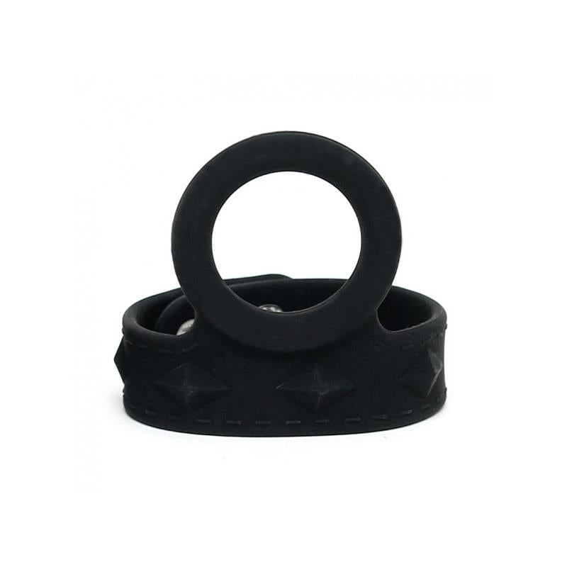 LATEX PLAY - ANILLO PARA EL PENE Y TESTÍCULOS SILICONA
