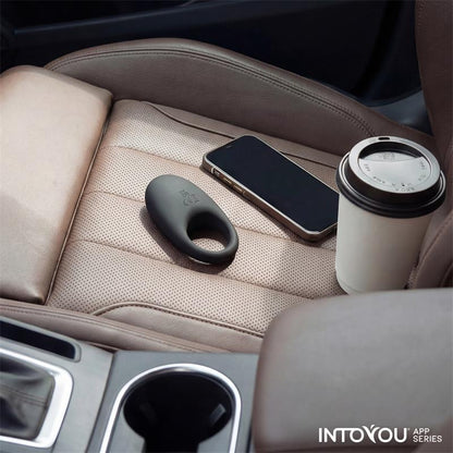 INTOYOU APP SERIES - RINGO ANILLO VIBRADOR CON APP UNIBODY NEGRO