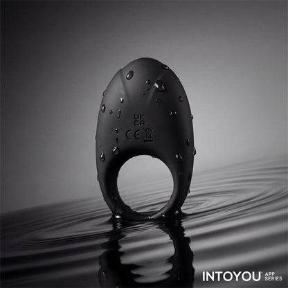 INTOYOU APP SERIES - RINGO ANILLO VIBRADOR CON APP UNIBODY NEGRO