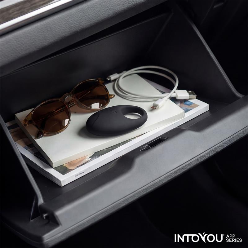 INTOYOU APP SERIES - RINGO ANILLO VIBRADOR CON APP UNIBODY NEGRO