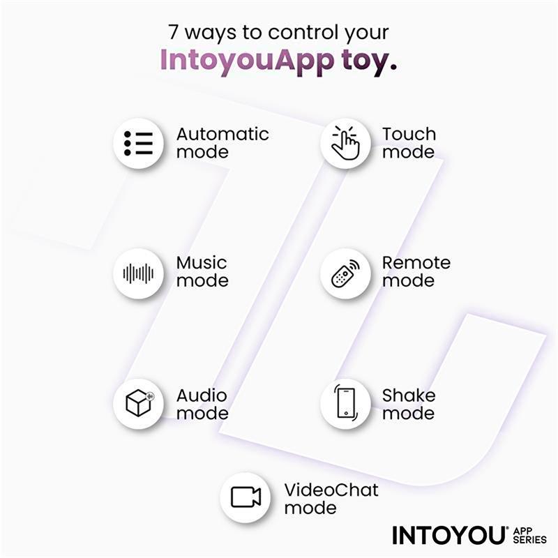 INTOYOU APP SERIES - RINGO ANILLO VIBRADOR CON APP UNIBODY NEGRO