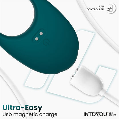 INTOYOU APP SERIES - RINGO ANILLO VIBRADOR CON APP UNIBODY VERDE
