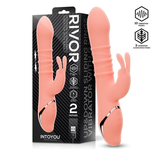 INTOYOU - RIVOR VIBRADOR CON ANILLOS DESLIZANTES