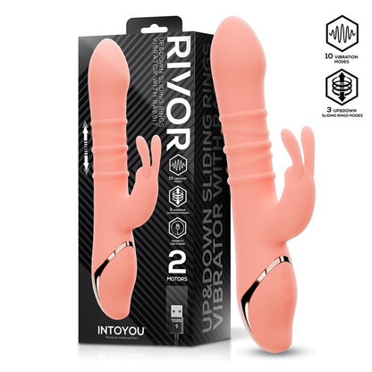 INTOYOU - RIVOR VIBRADOR CON ANILLOS DESLIZANTES
