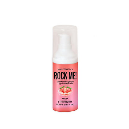 NUEI COSMETICS - ROCK ME! VIBRADOR LÍQUIDO FRESA 20 ML