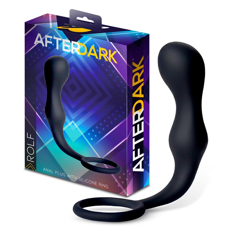 AFTERDARK - ROLF PLUG ANAL CON ANILLO DE SILICONA