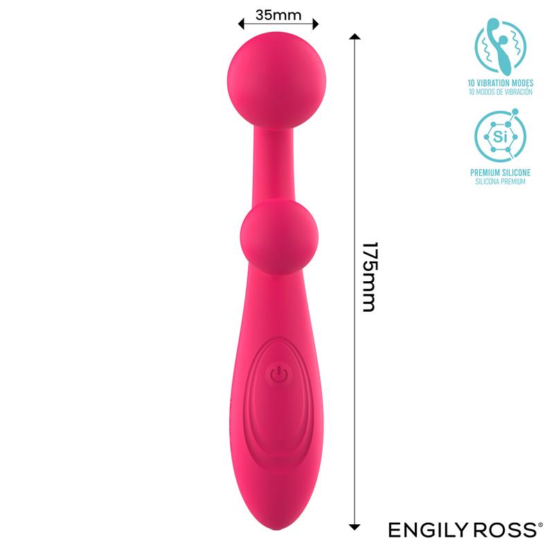 ENGILY ROSS - ROLLIE VIBRADOR CON DOBLE BOLA ESTIMULADORA