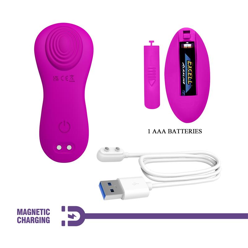 PRETTYLOVE - ROMARIO VIBRADOR PARA BRAGUITA CONTROL REMOTO