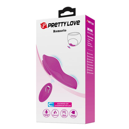 PRETTYLOVE - ROMARIO VIBRADOR PARA BRAGUITA CONTROL REMOTO