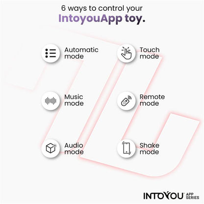INTOYOU APP SERIES - RONDY ESTIMULADOR CON VIBRACIÓN Y LENGUA CON APP