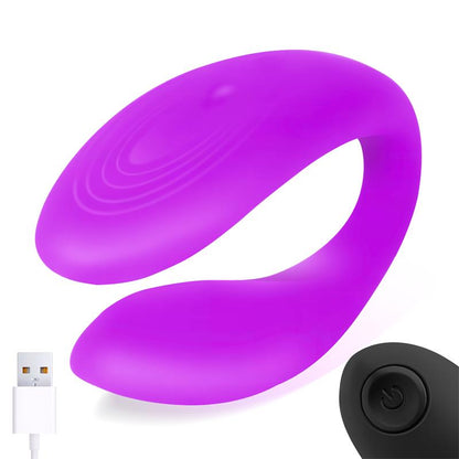 INTOYOU - ROOMIE VIBRADOR PARA PAREJAS SILICONA LÍQUIDA UNIBODY CONTROL REMOTO USB