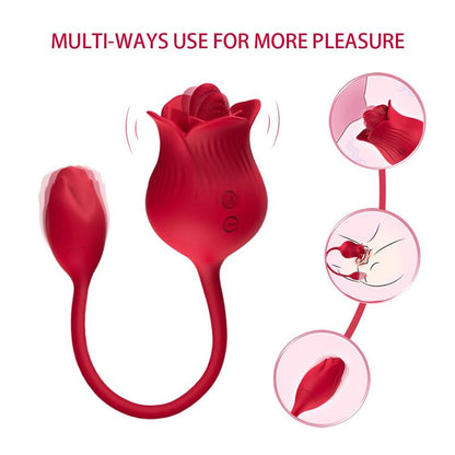 URBAN SKY - ROSA CON LICKING Y HUEVO VIBRADOR USB