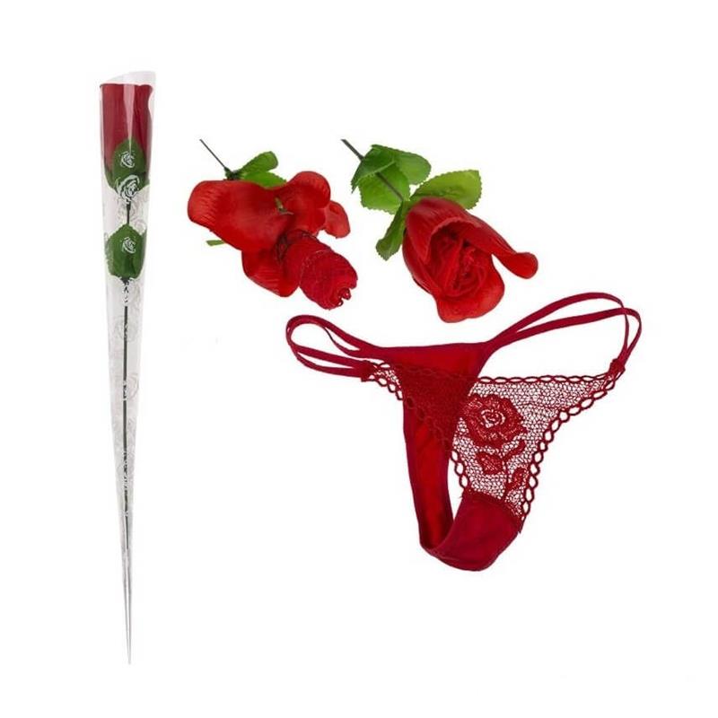 DIVERTY SEX - ROSA CON TANGA COLOR ROJO